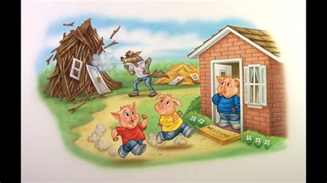 The Three Little Pigs and the Magic Lamp: A Tale of Bravery and Imagination
